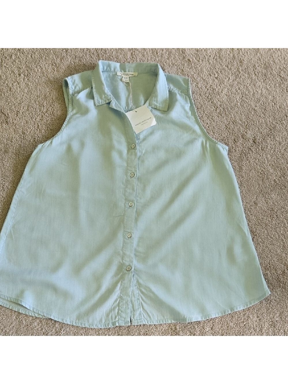 Beachlunchlounge Sky Blue Collared Shirt